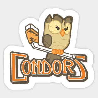 Owlowiscious (Condors) Sticker